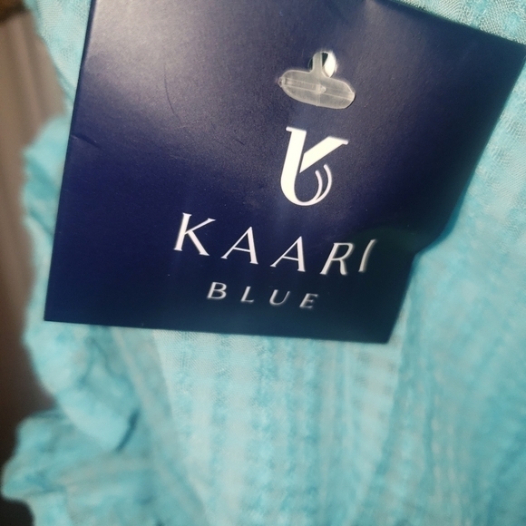 KAARI Blue Shirt size small - Picture 8 of 9